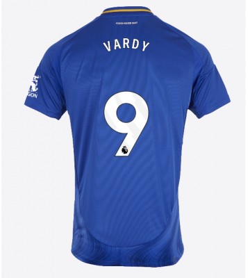 Leicester City Jamie Vardy #9 Primera Equipación 2024-25 Manga Corta